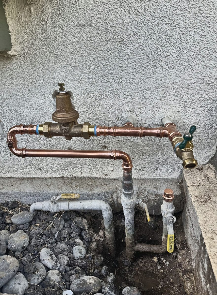 New pressure regulator in copper
